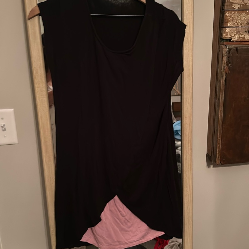 Two Tone Nursing Dress